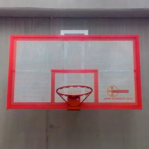 tablero de basquetbol de acero