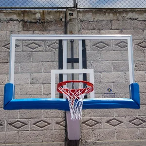 tablero de basquetbol de vidrio