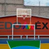 porteria con tablero de basquetbol inifed